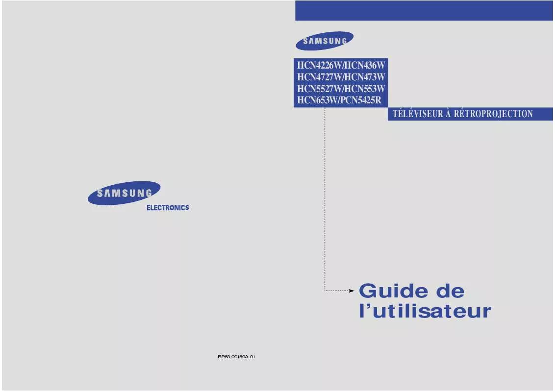 Mode d'emploi SAMSUNG HCN4226W