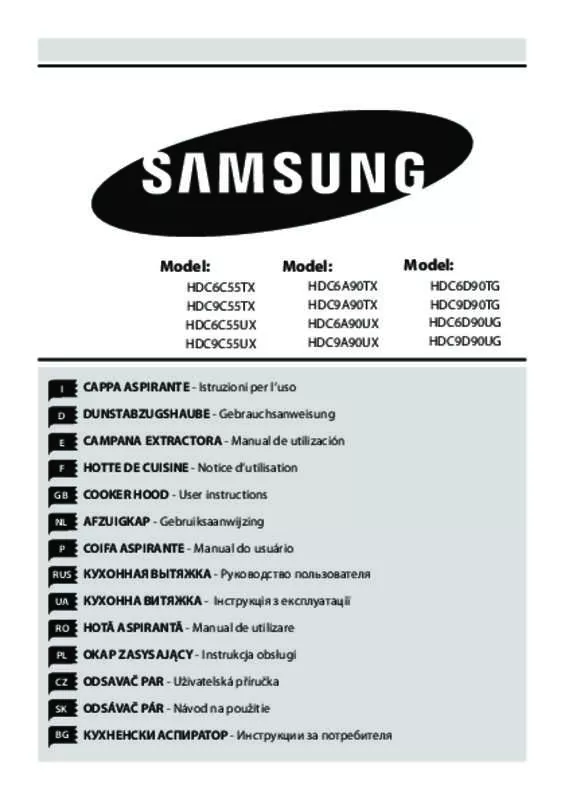 Mode d'emploi SAMSUNG HDC9A9OUX