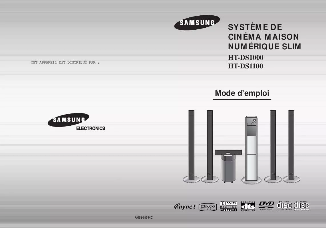 Mode d'emploi SAMSUNG HT-DS1100