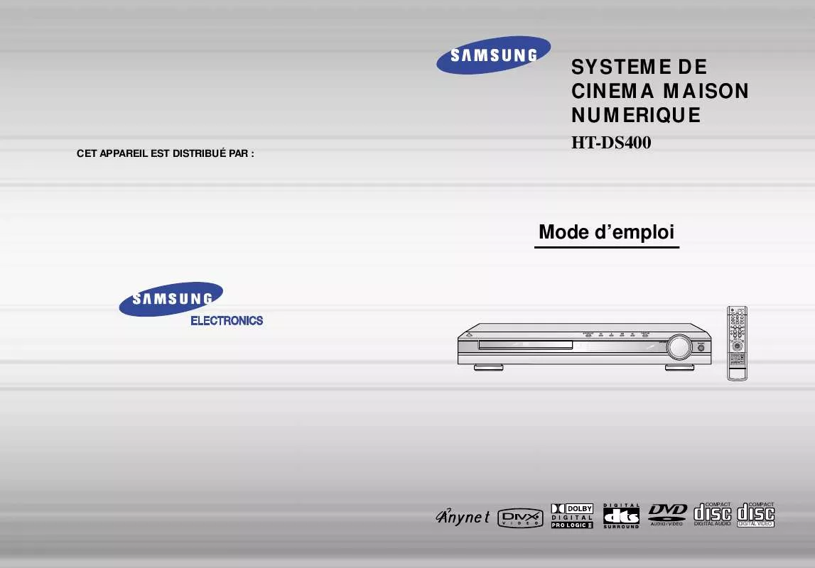 Mode d'emploi SAMSUNG HT-DS420