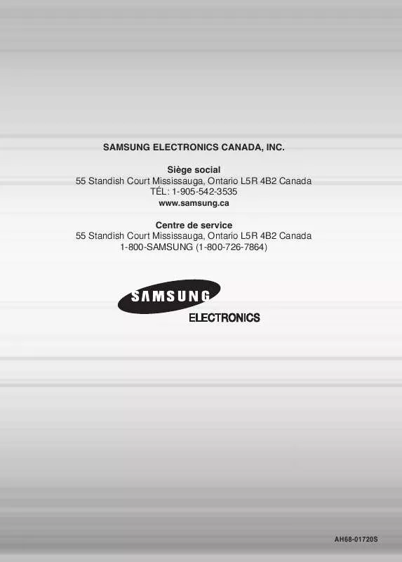 Mode d'emploi SAMSUNG HT-P1200