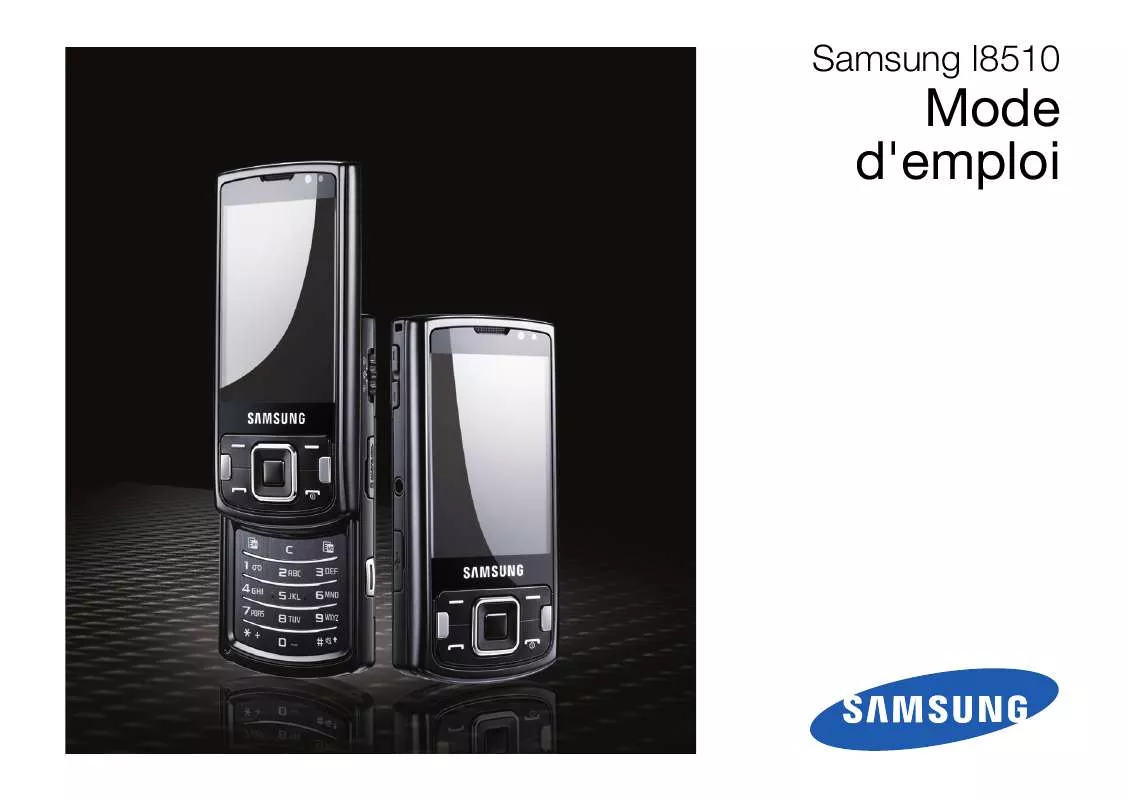 Mode d'emploi SAMSUNG I8510 INNOV 8