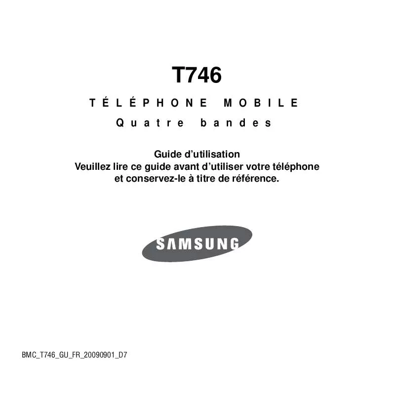 Mode d'emploi SAMSUNG IMPACT (SGH-T746)