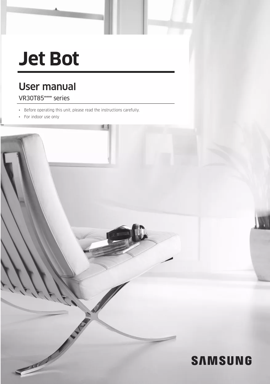 Mode d'emploi SAMSUNG JET BOT+