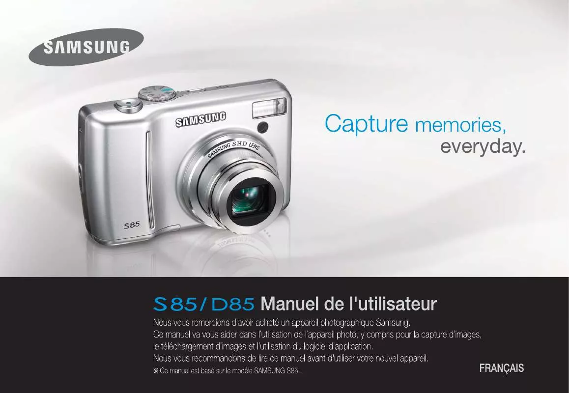 Mode d'emploi SAMSUNG KENOX S85