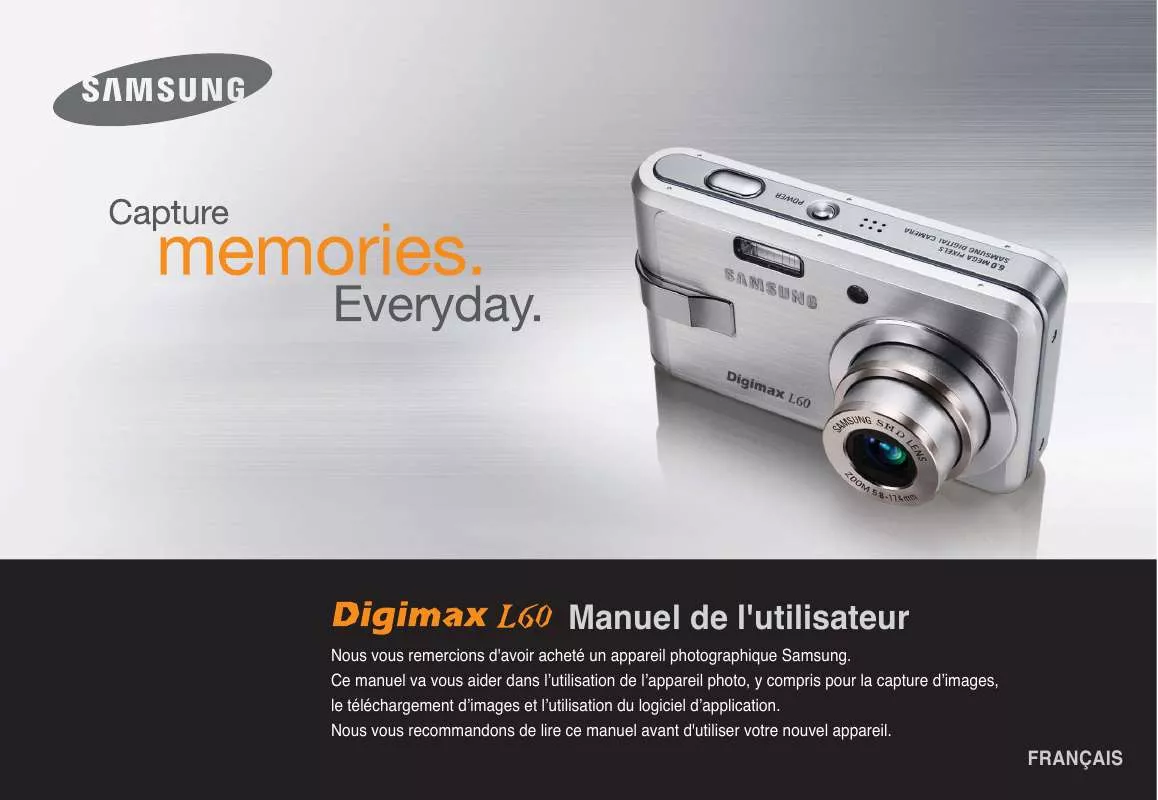 Mode d'emploi SAMSUNG KENOX X60