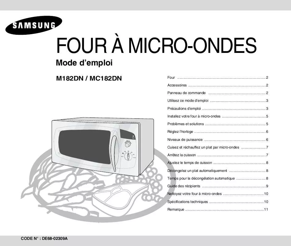 Mode d'emploi SAMSUNG M182DN-S