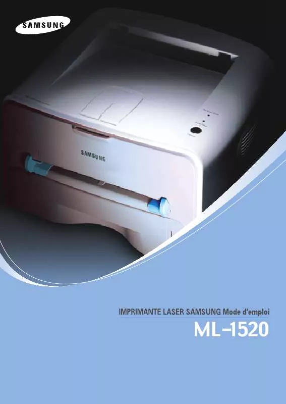 Mode d'emploi SAMSUNG ML-1520