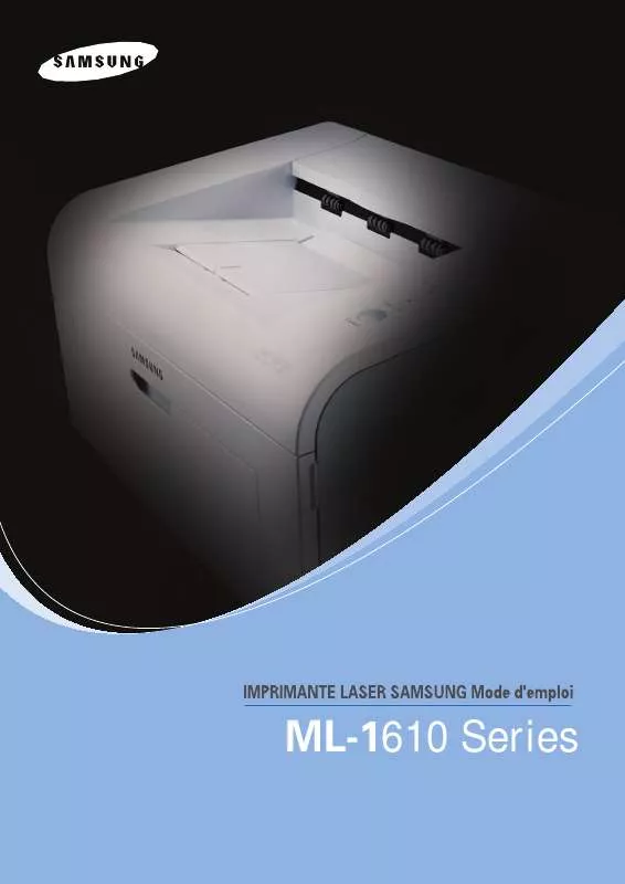 Mode d'emploi SAMSUNG ML1610R-XAA