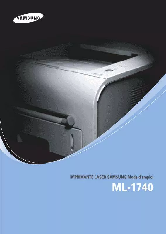 Mode d'emploi SAMSUNG ML-1740