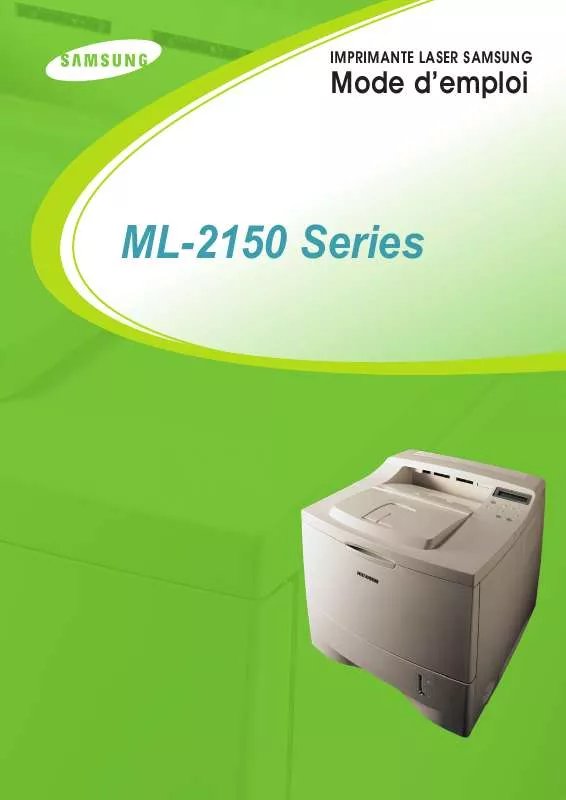 Mode d'emploi SAMSUNG ML-2152W