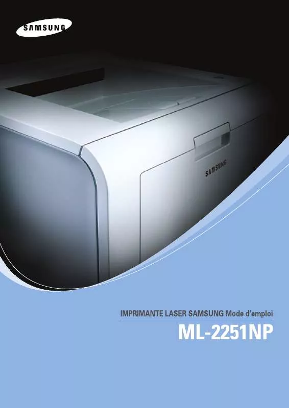 Mode d'emploi SAMSUNG ML-2251NP