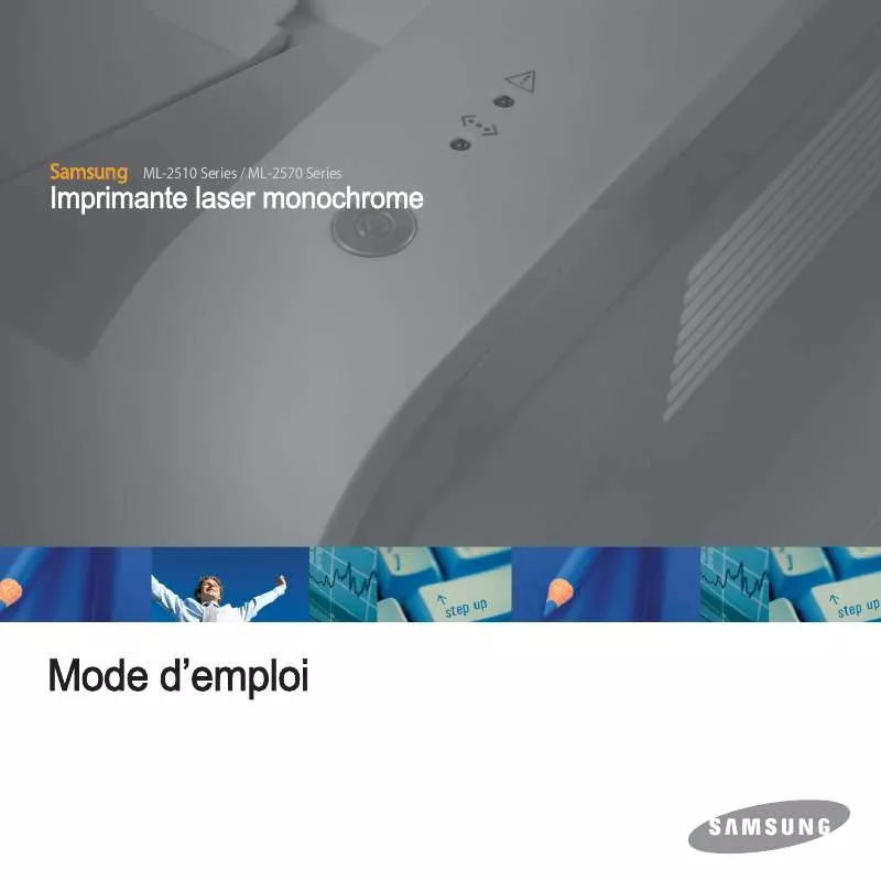 Mode d'emploi SAMSUNG ML2510-XAA