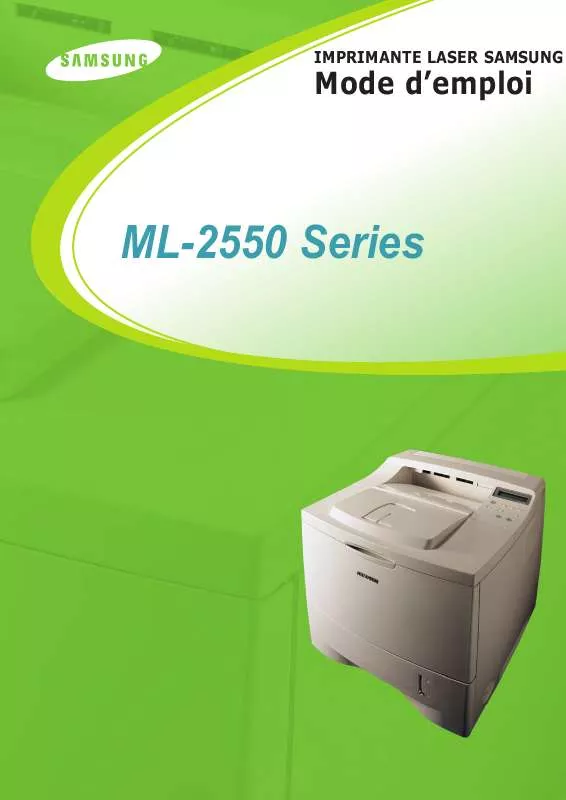 Mode d'emploi SAMSUNG ML-2551N