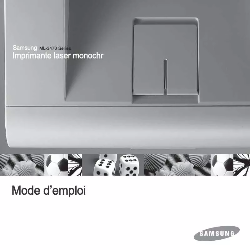 Mode d'emploi SAMSUNG ML3471ND-SEE