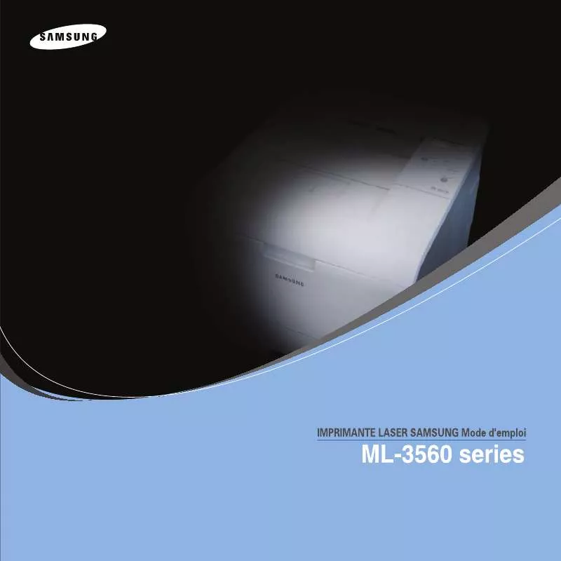 Mode d'emploi SAMSUNG ML3560-XEU