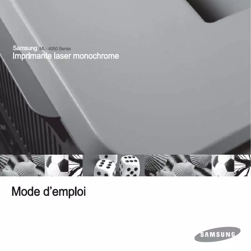 Mode d'emploi SAMSUNG ML4050N-XAA