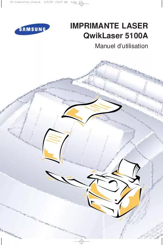 Mode d'emploi SAMSUNG ML-5100A