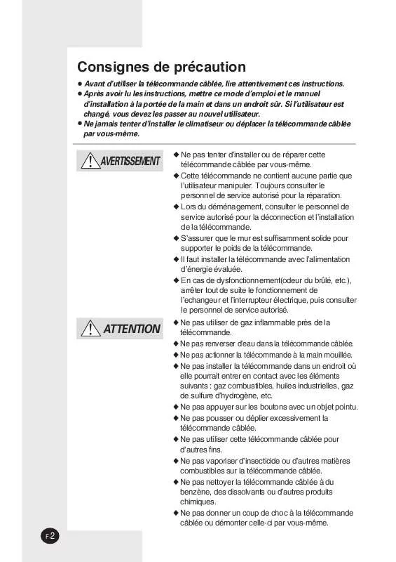 Mode d'emploi SAMSUNG MWR-TH01