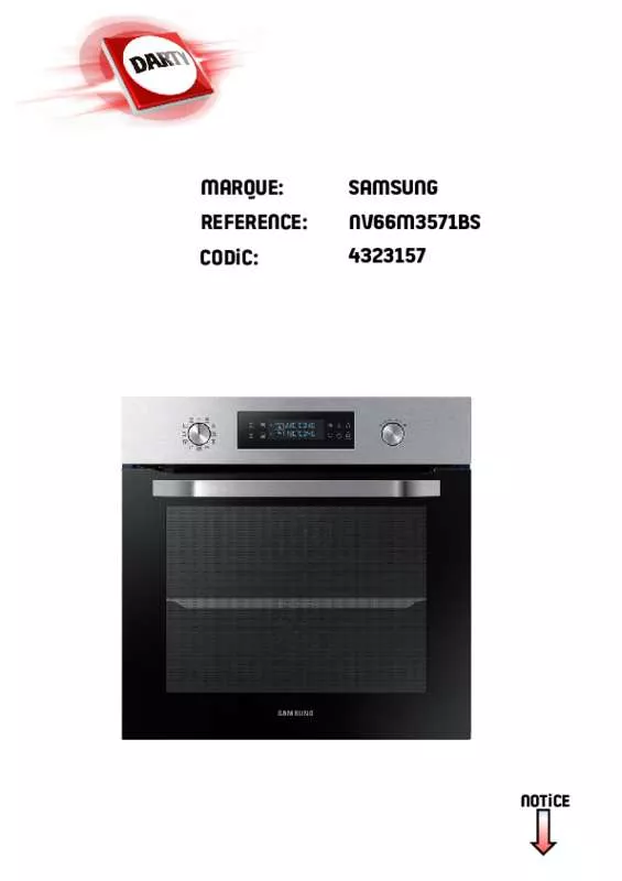 Mode d'emploi SAMSUNG NV66M3571BS