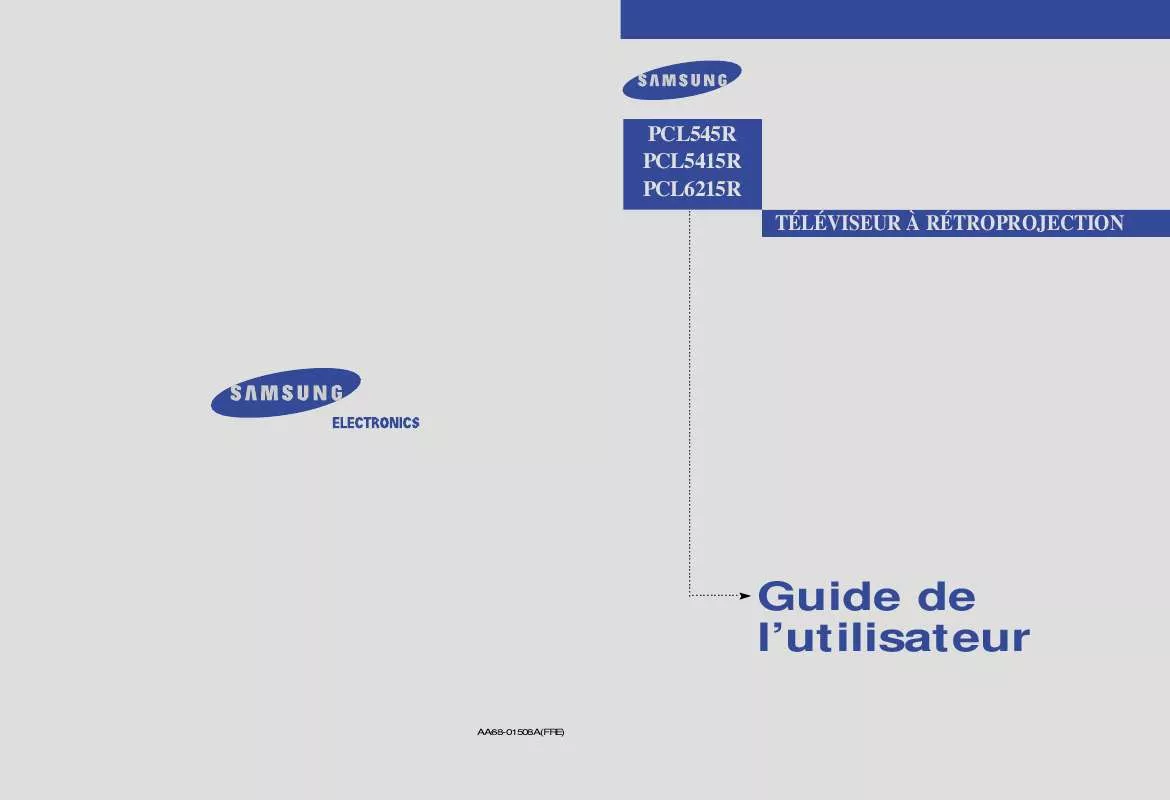 Mode d'emploi SAMSUNG PCL5415R