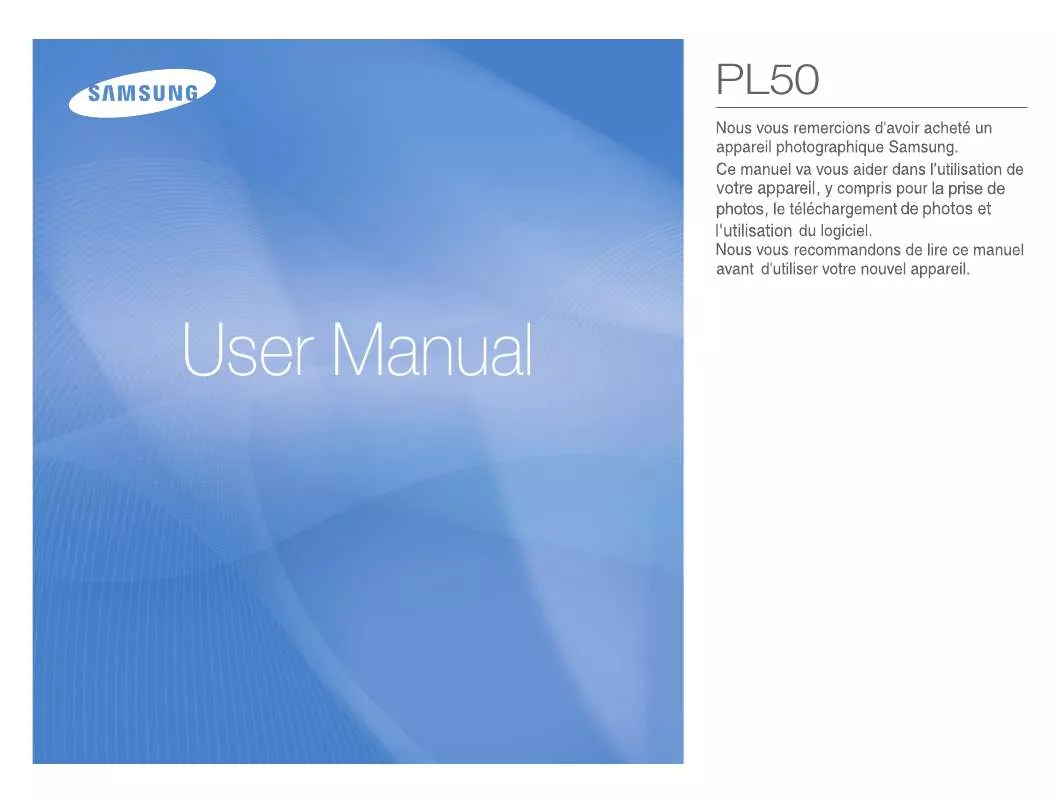 Mode d'emploi SAMSUNG PL50-SILVER