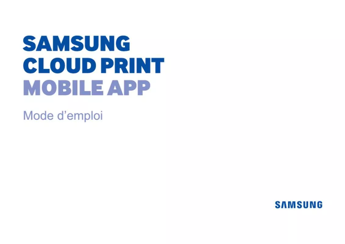 Mode d'emploi SAMSUNG PROXPRESS M4580FX