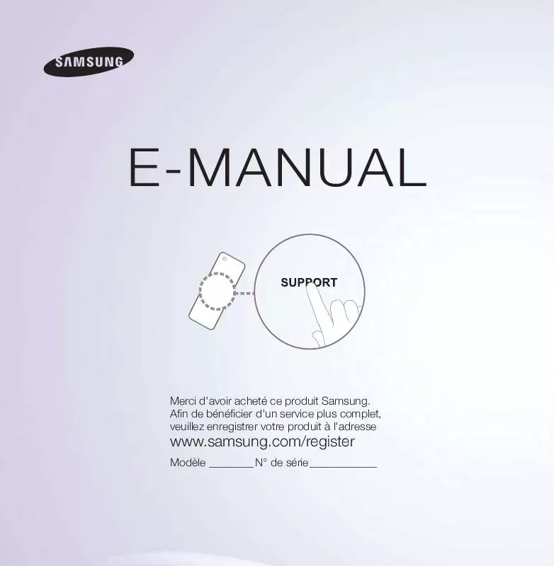 Mode d'emploi SAMSUNG PS64E8000