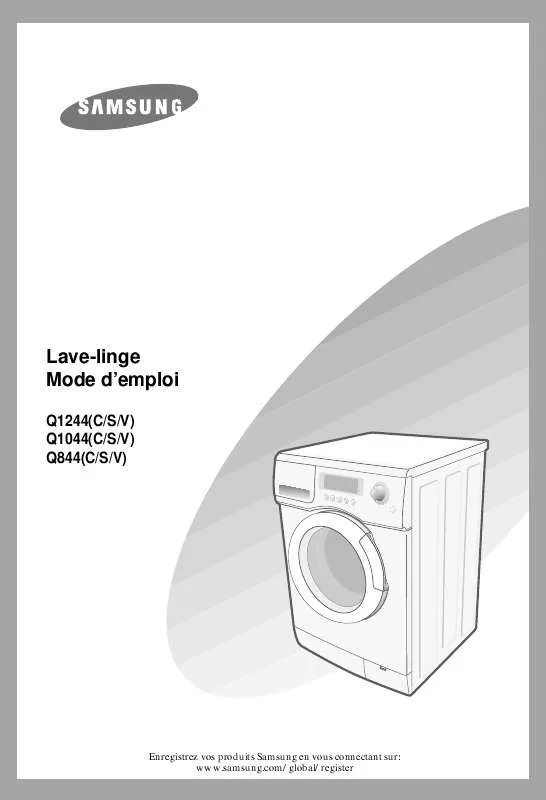 Mode d'emploi SAMSUNG Q1244V