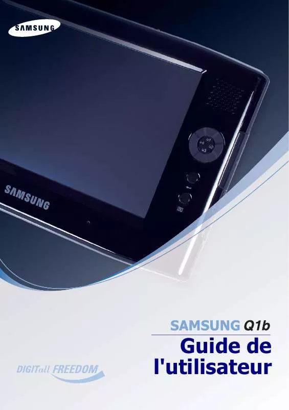 Mode d'emploi SAMSUNG Q1B HSDPA