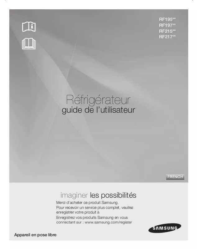 Mode d'emploi SAMSUNG RF195ABBP