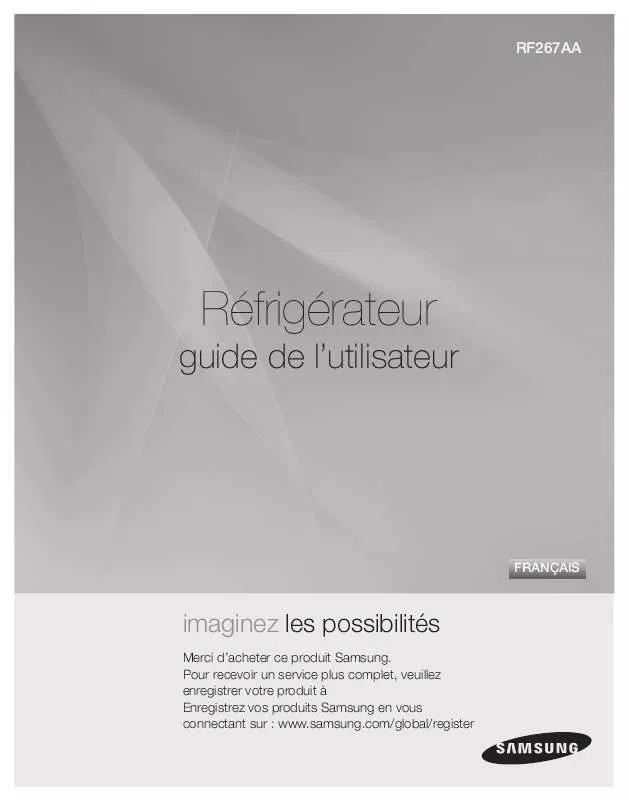 Mode d'emploi SAMSUNG RF267AABP