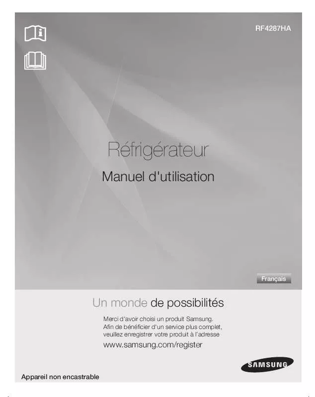 Mode d'emploi SAMSUNG RF4287HARS