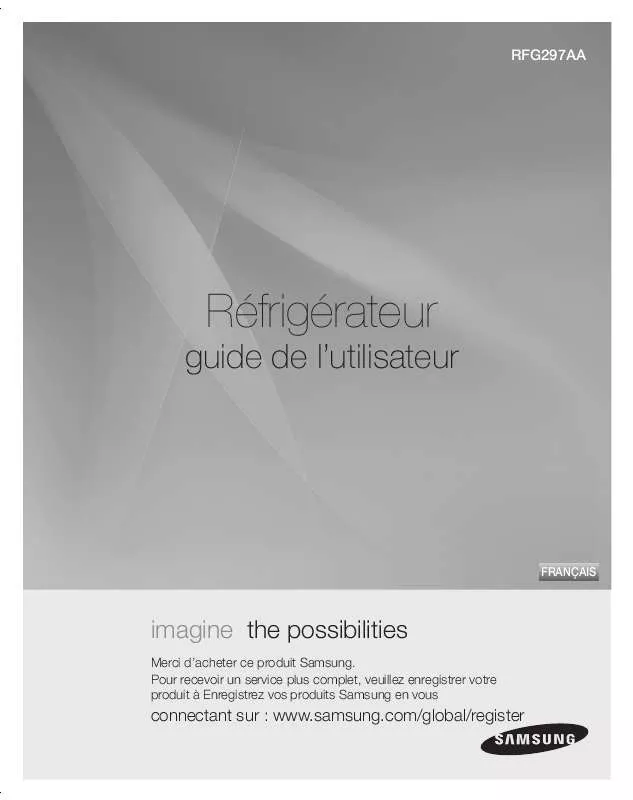 Mode d'emploi SAMSUNG RFG297AABP