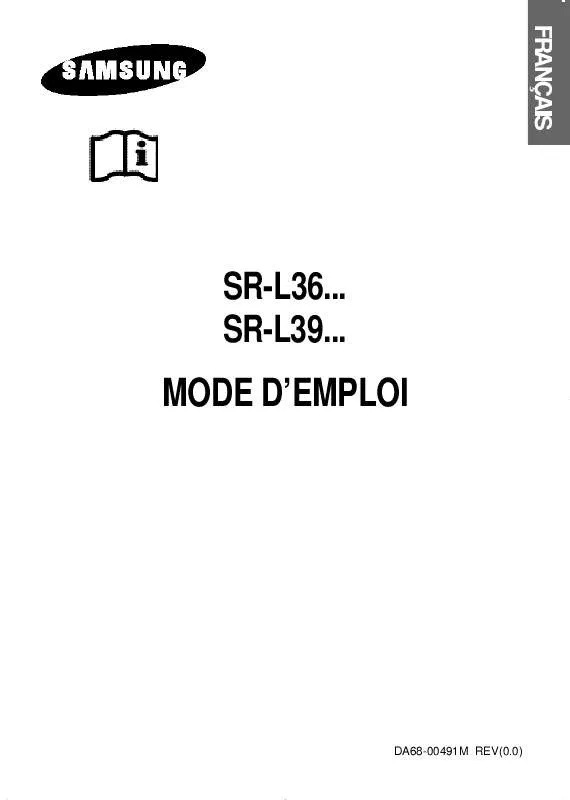 Mode d'emploi SAMSUNG RL36SBMS