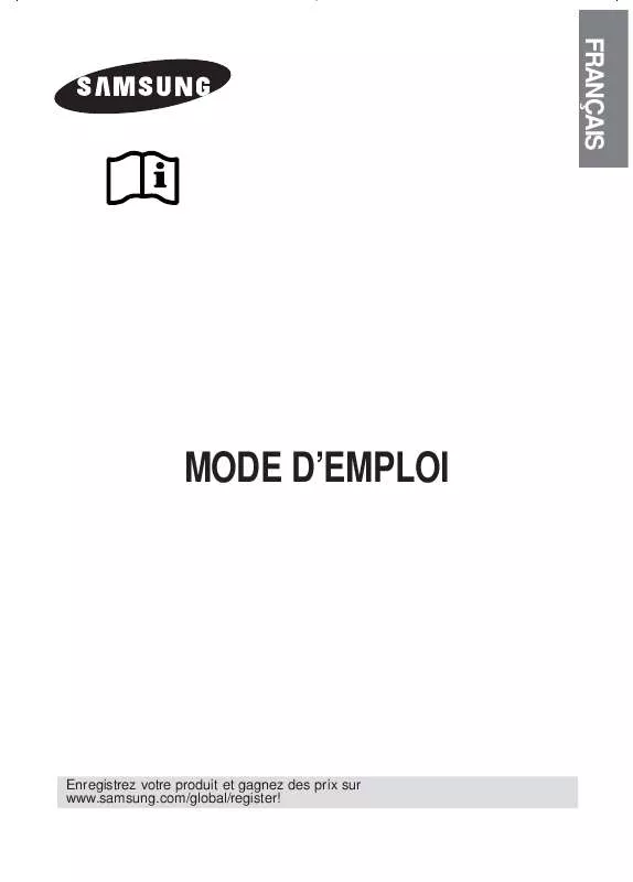 Mode d'emploi SAMSUNG RL39SBSM