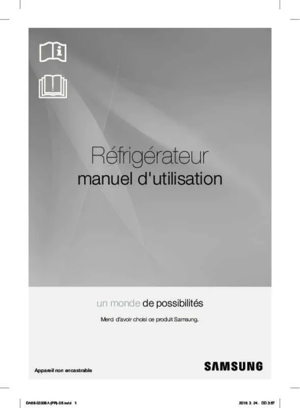 Mode d'emploi SAMSUNG RR35H6610SS