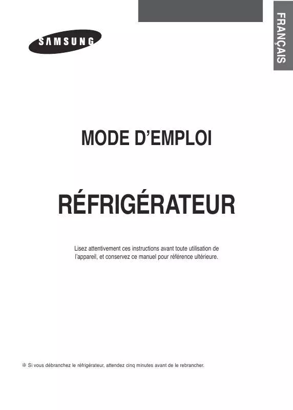 Mode d'emploi SAMSUNG RS23KGRS