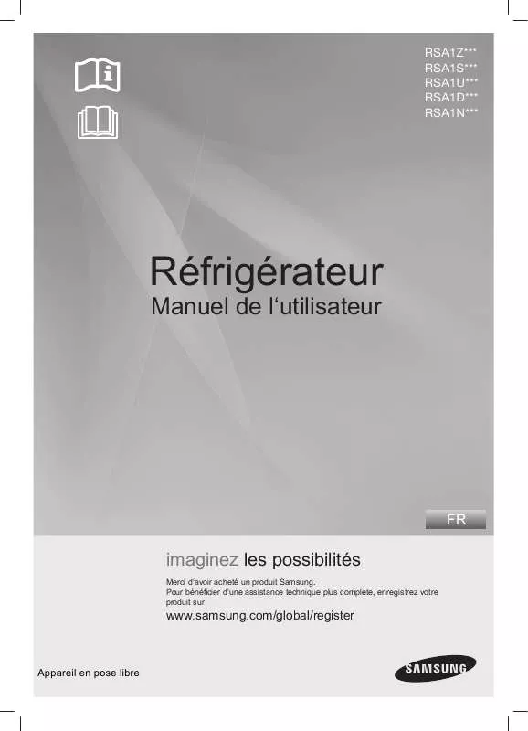 Mode d'emploi SAMSUNG RSA1DT