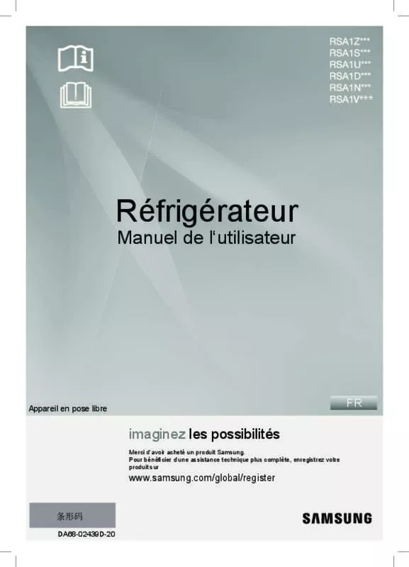 Mode d'emploi SAMSUNG RSA1STMG