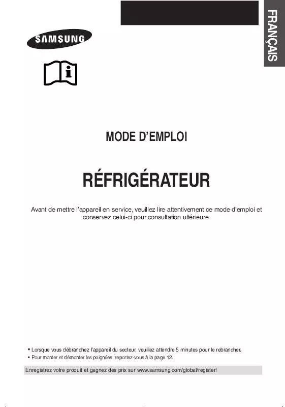 Mode d'emploi SAMSUNG RSE8KPAS1/SED