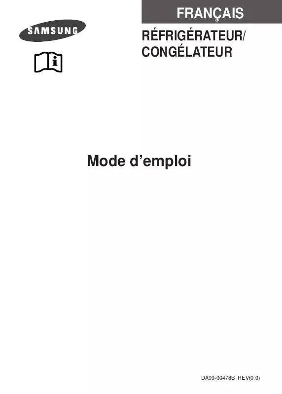 Mode d'emploi SAMSUNG RT40MBPG