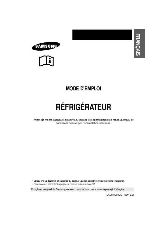 Mode d'emploi SAMSUNG RT49MASW