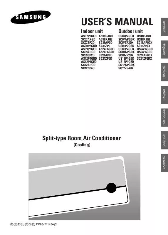 Mode d'emploi SAMSUNG SC-07APGDX