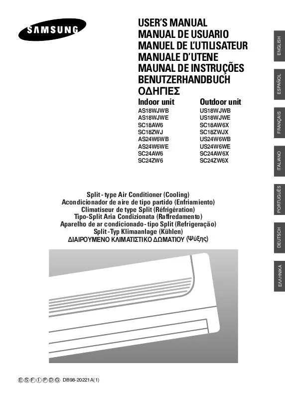 Mode d'emploi SAMSUNG SC-24AW6