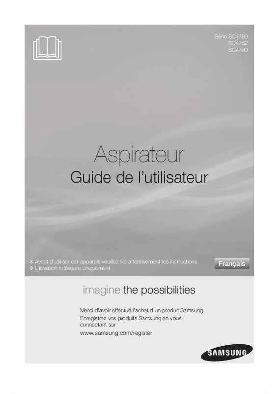 Mode d'emploi SAMSUNG SC4790