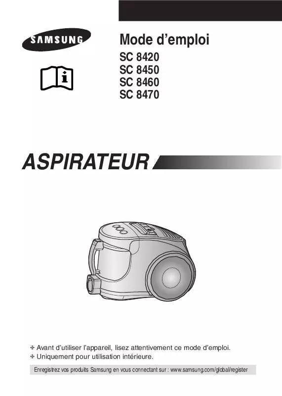 Mode d'emploi SAMSUNG SC-8420