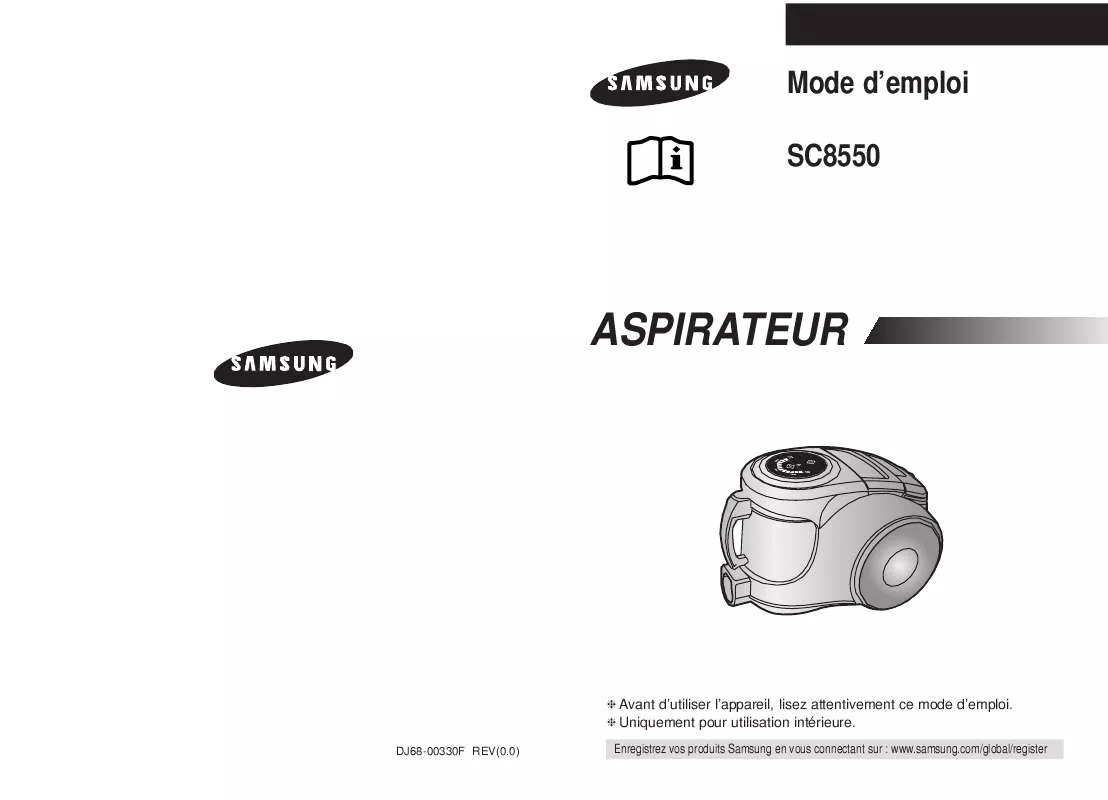 Mode d'emploi SAMSUNG SC-8550