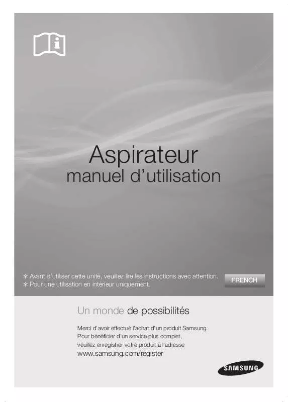 Mode d'emploi SAMSUNG SC-86H0