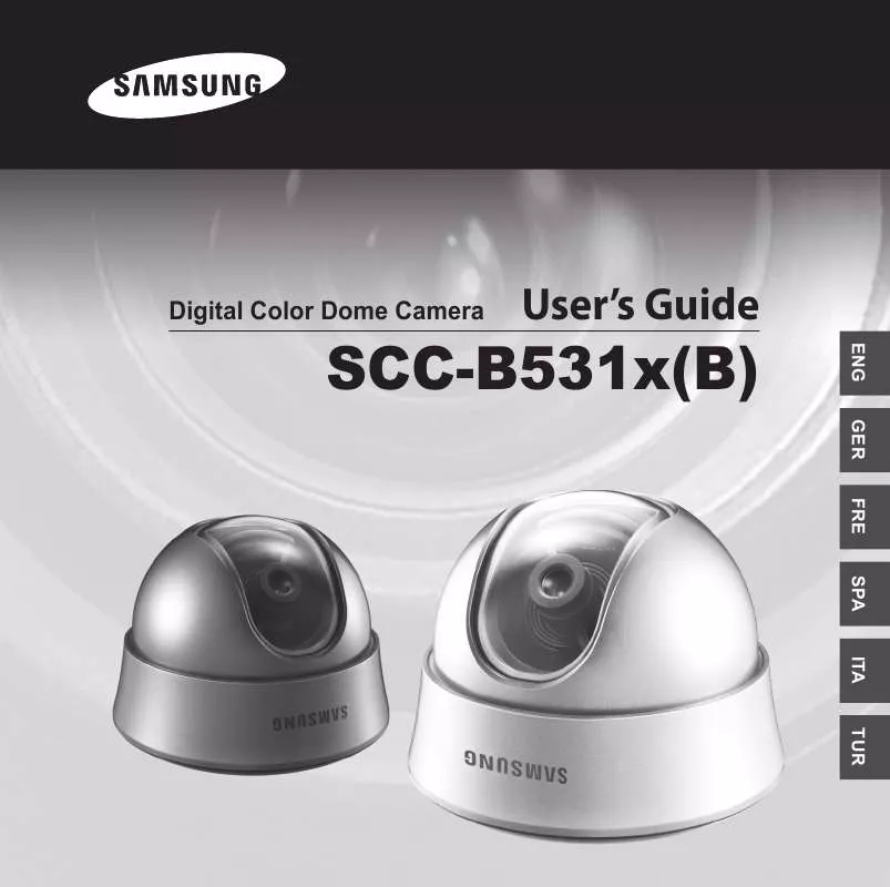 Mode d'emploi SAMSUNG SCC-B5311P